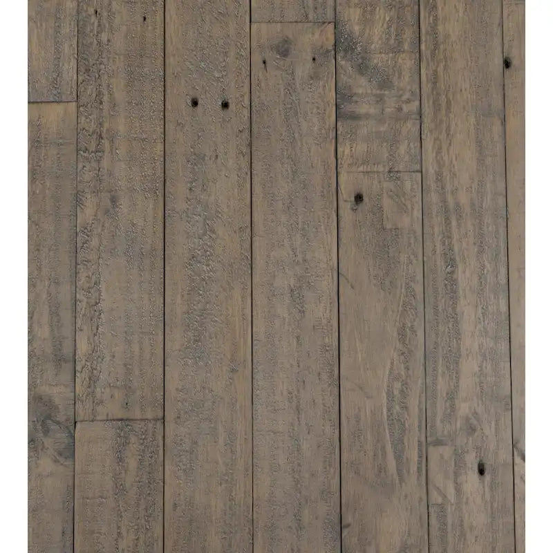 Weathered Brown Reclaimed Pine Extendable Dining Table Metal Turnbuckle Trestle Base Seats 8