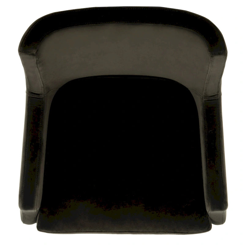 Poltrona decorativa in velluto grigio ardesia rétro, terminali delle gambe in ottone anticàto